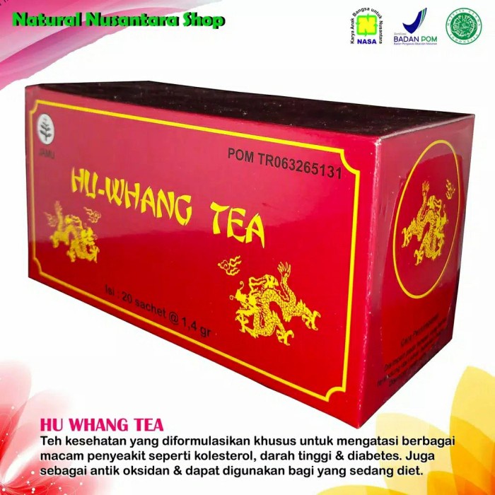 

ORIGINAL MURAH HU HWANG TEA NASA ORIGINAL TEH HERBAL DETOX PELANGSING TUBUH