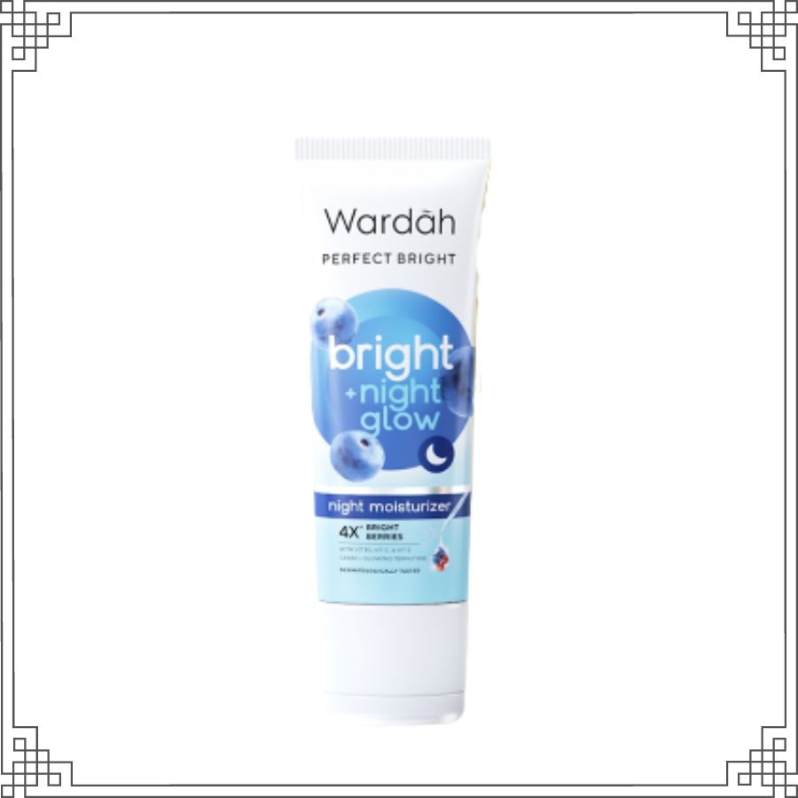 WARDAH Perfect Bright Night Glow Moisturizer 20mL |Night Moisturizer BY AILIN