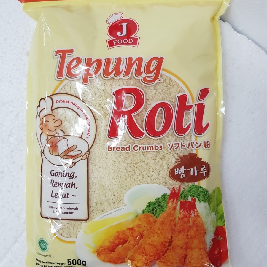 

J Food Bread Crumb / Tepung Roti Putih 500g
