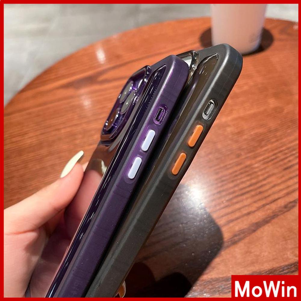For iPhone 14 Pro Max iPhone Case TPU Soft Case Fluorescent Clear Case Button Airbag Shockproof Protection Camera Compatible with For iPhone 13 Pro Max 12 Pro Max 11 xr 7Plus