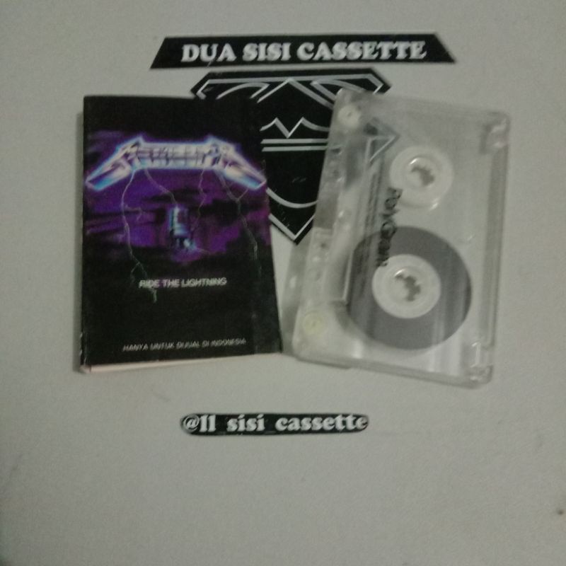 kaset metallica - ride the lightning