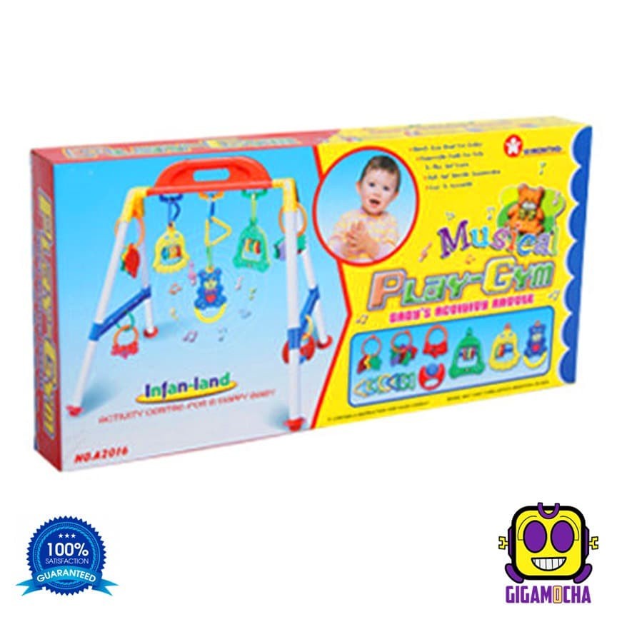 Mainan Baby Musical Play Gym / Mainan Musik Rattle Bayi A2016