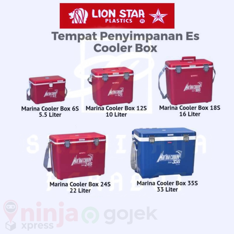 LION STAR MARINA BOX COOLER | TEMPAT PENYIMPANAN BOX ES LIONSTAR