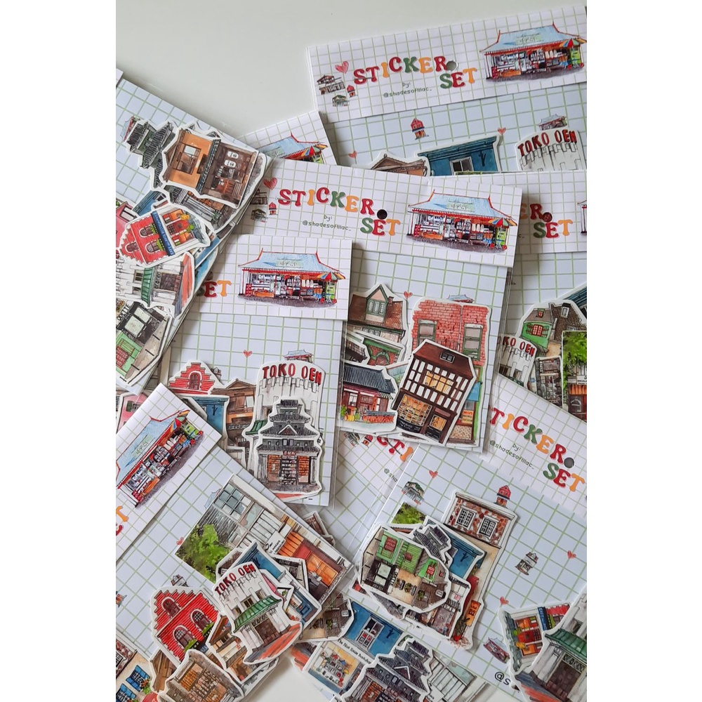 

SHADESOFLILAC Sticker Pack / Stiker Die Cut