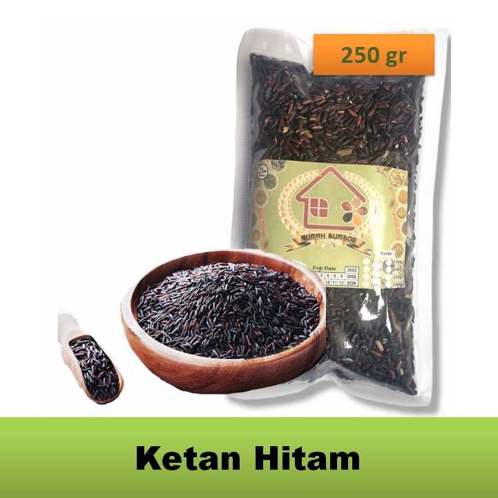

(250 gr) KETAN HITAM Atau PUTIH PULEN Kualitas Bagus