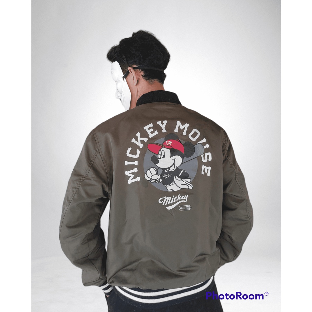 Jaket Henus Edwin X disney Mickey Mouse Bomber