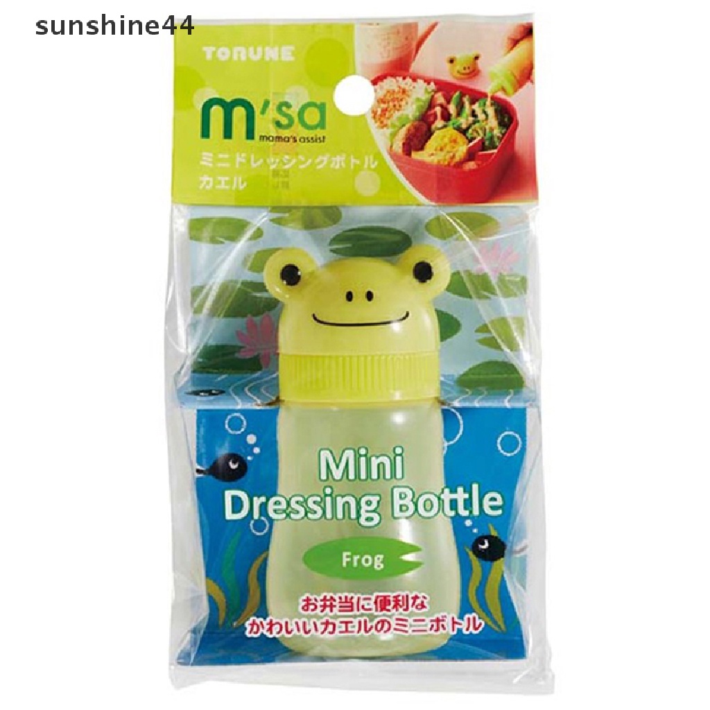 Sunshine Kotak Bekal Bento Portable 35ml Bentuk Kodok / Tomat