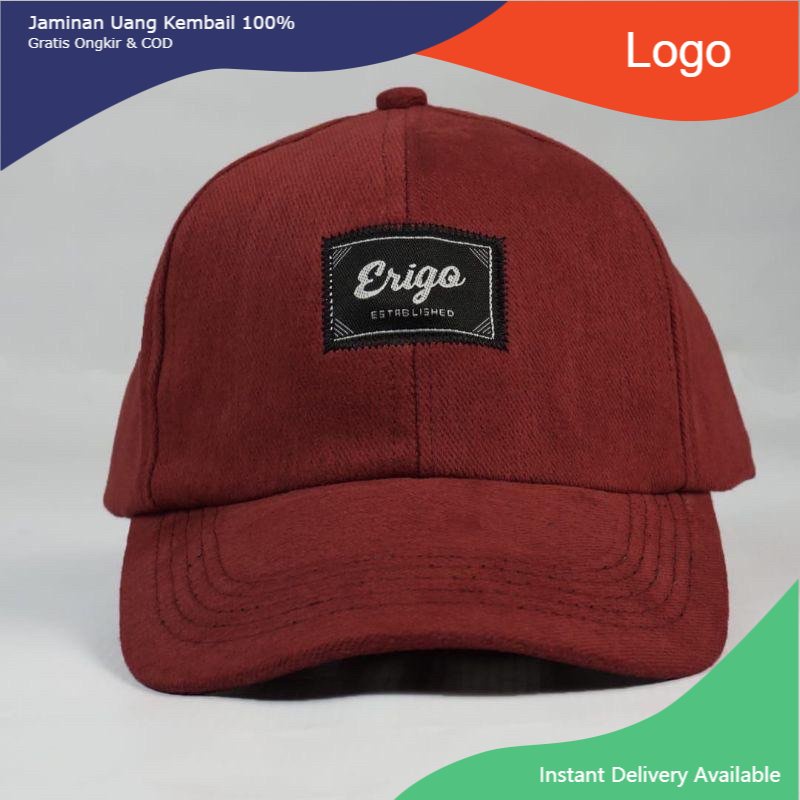 TOPI PRIA - TOPI POLOCAPS BASEBALL TOPI DISTRO Erigo