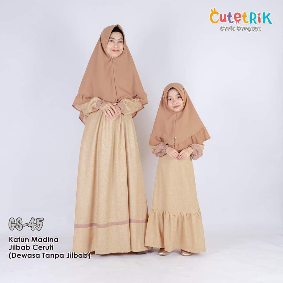 New Cutetrik - Gamis Couple - Gamis Couple Terbaru - Cutetrik - Best Seller