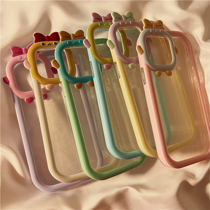 Soft Case Silikon Warna Permen Untuk Casing Compatible for iPhone 14 13 12 11 Pro Max X XR Xs Max iPhone 8 7 Plus 6 6s Plus SE 2020 Candy Color Liquid Silicone Shockproof Camera Lens Protection Phone Case