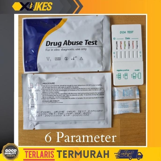 Alat Test Strip Narkoba. 6 Parameter 5 Parameter DRUG ABUSE TEST BNN