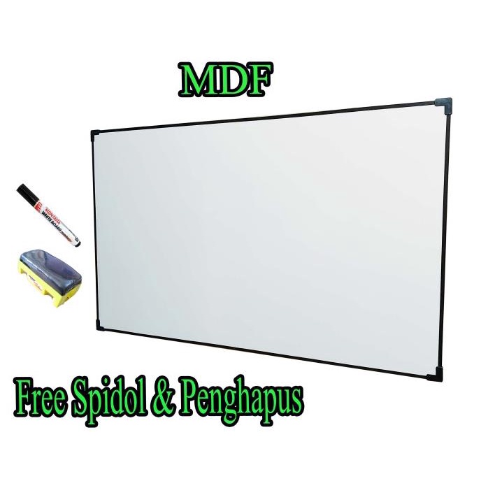 

Papan Tulis 60 x 100 cm Whiteboard Magnet dan Non Magnet