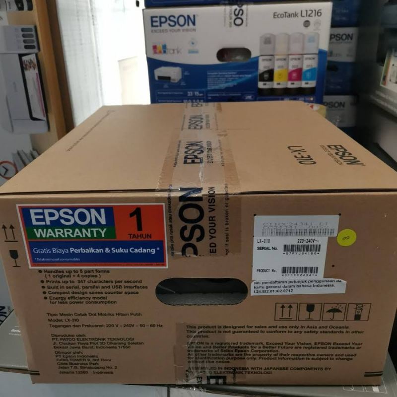 Printer Epson LX 310 Baru GARANSI RESMI