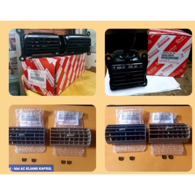 Kisi-kisi AC kijang kapsul lgx, lsx krista,tahun 2000 ,2001, 2002, 2003 , 2004