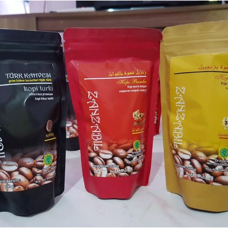 

KOPI/kopi bubuk zanzabil 3 sachet /kopi bumbu/kopi jahe /kopi turki/kopi arab