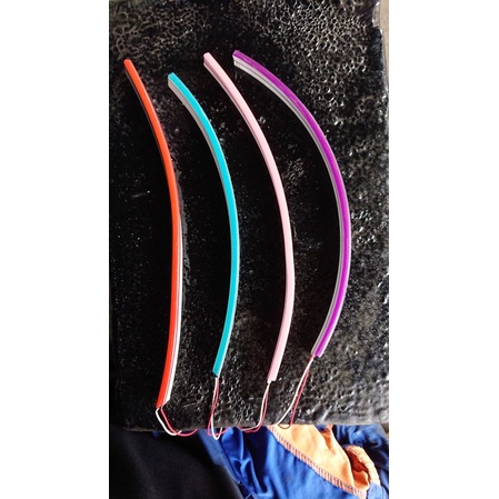 lampu alis motor &mobil DRL LED NEON fleksibel 12 v premium