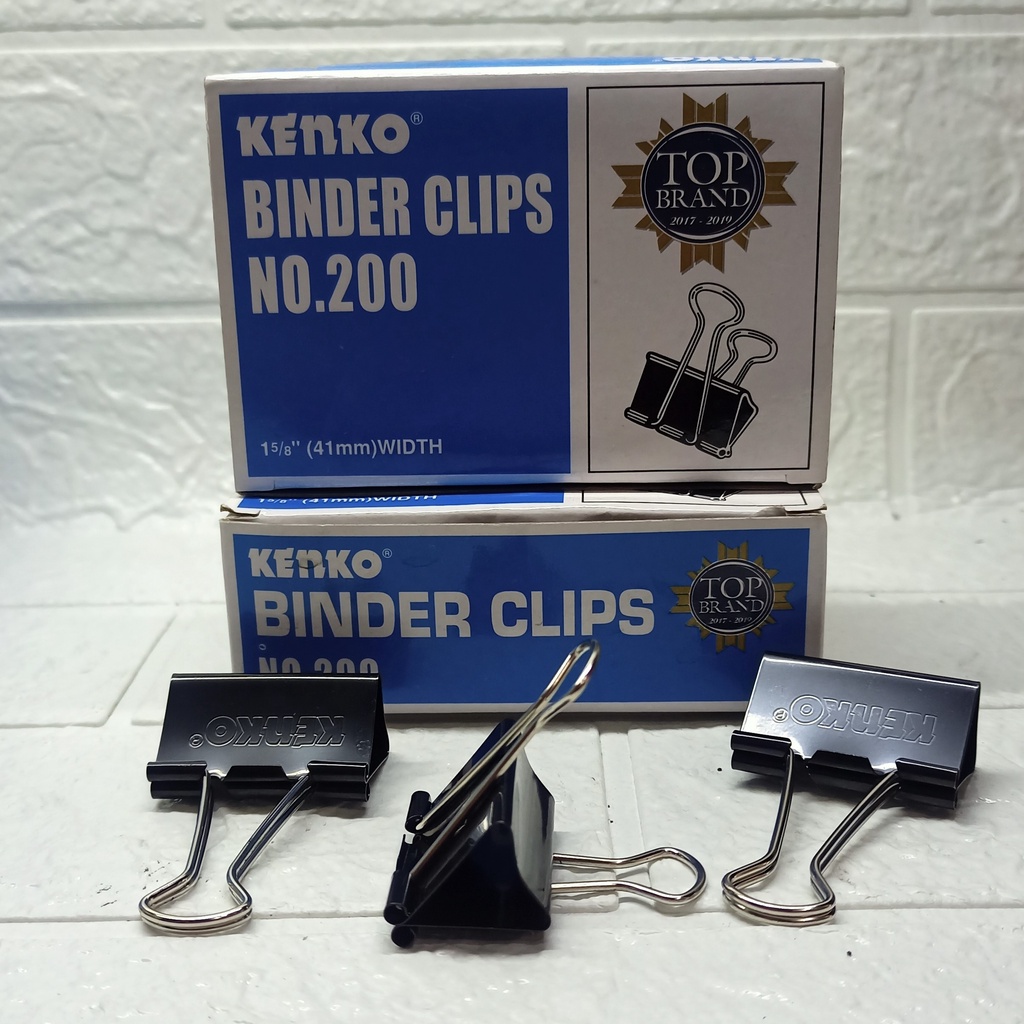 Binder Clips KENKO NO.200 (Lusin)