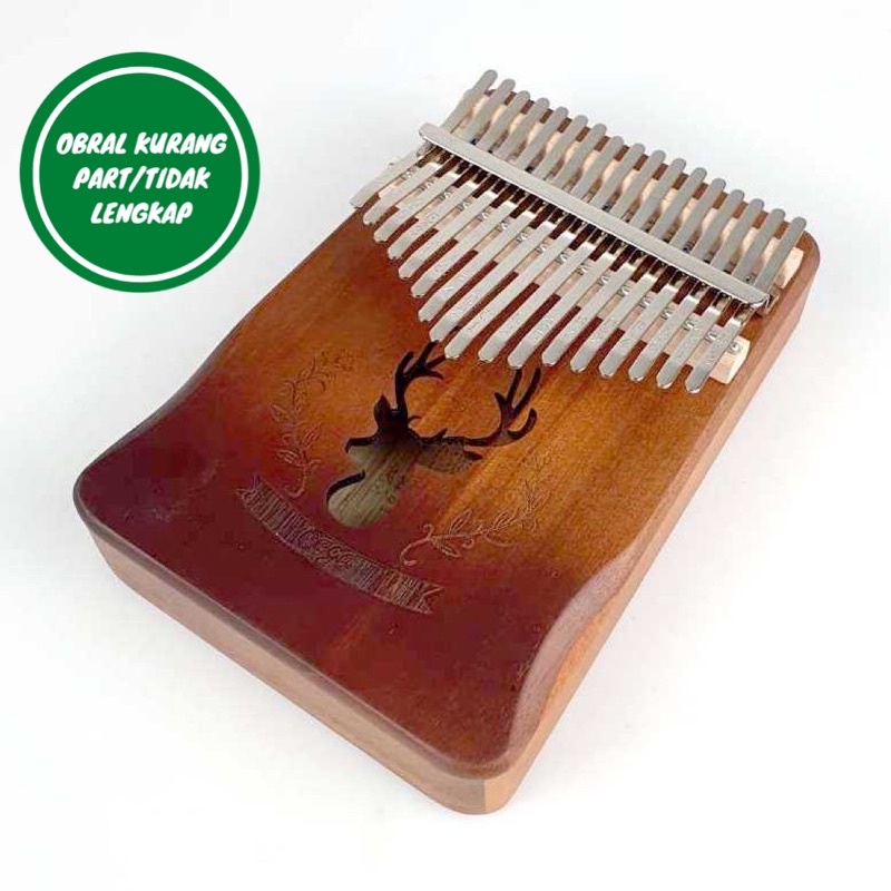 [OBRAL RIJEK] Kalimba Thumb Piano Musical Toys 17 Note Sound - CK17