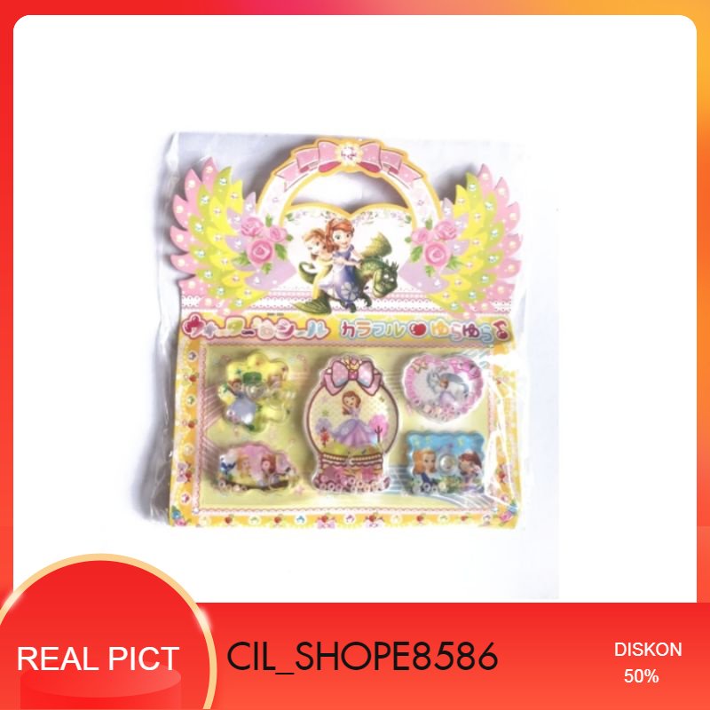 

STIKER 3D TEMPEL TIMBUL ISI AIR MEWARNAI