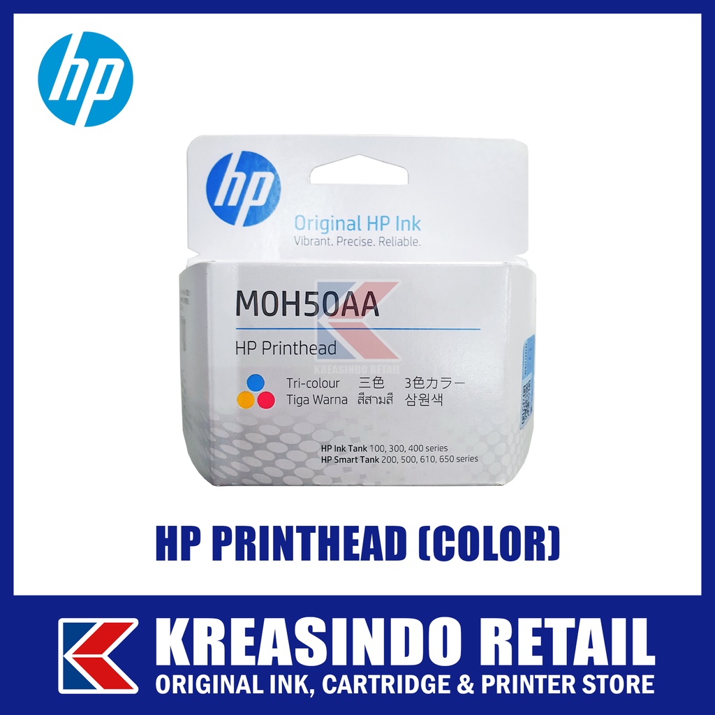 HP Print Head / Printhead M0H50AA Color for Smart Tank &amp; Ink Tank (HP 115, 315, 319, 415, 419, 515, 519, 615)