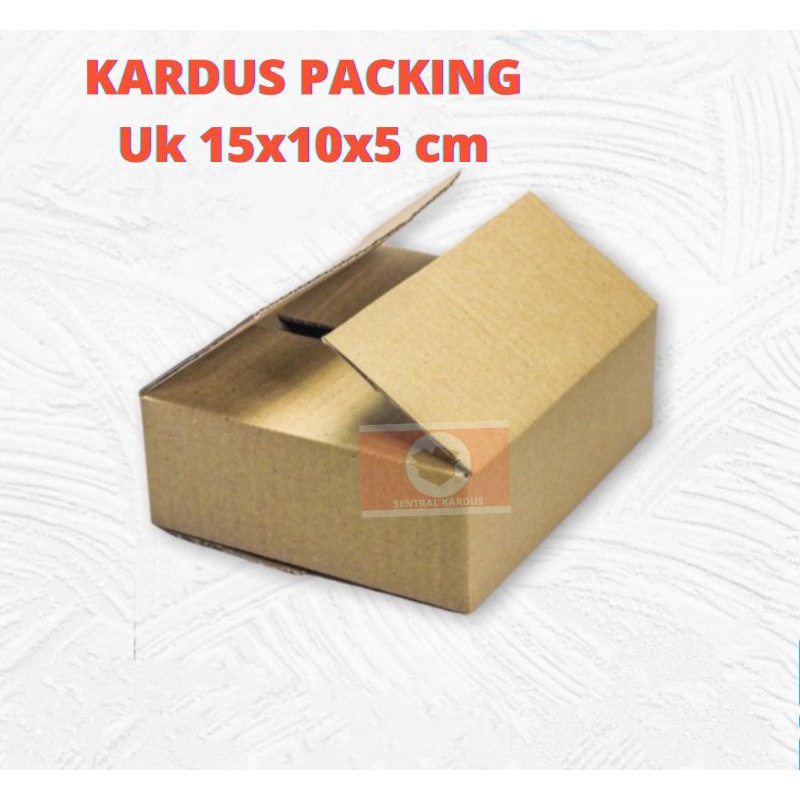 

KARDUS / KARTON BOX POLOS uk.15x10x5 CM