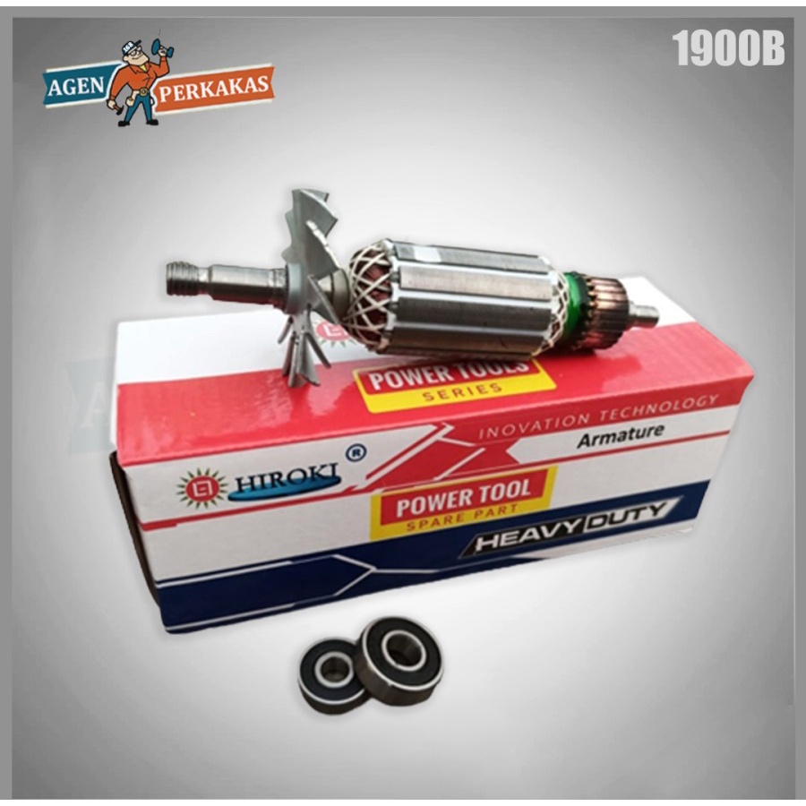 HIROKI Armature N1900B Angker Makita N 1900 B