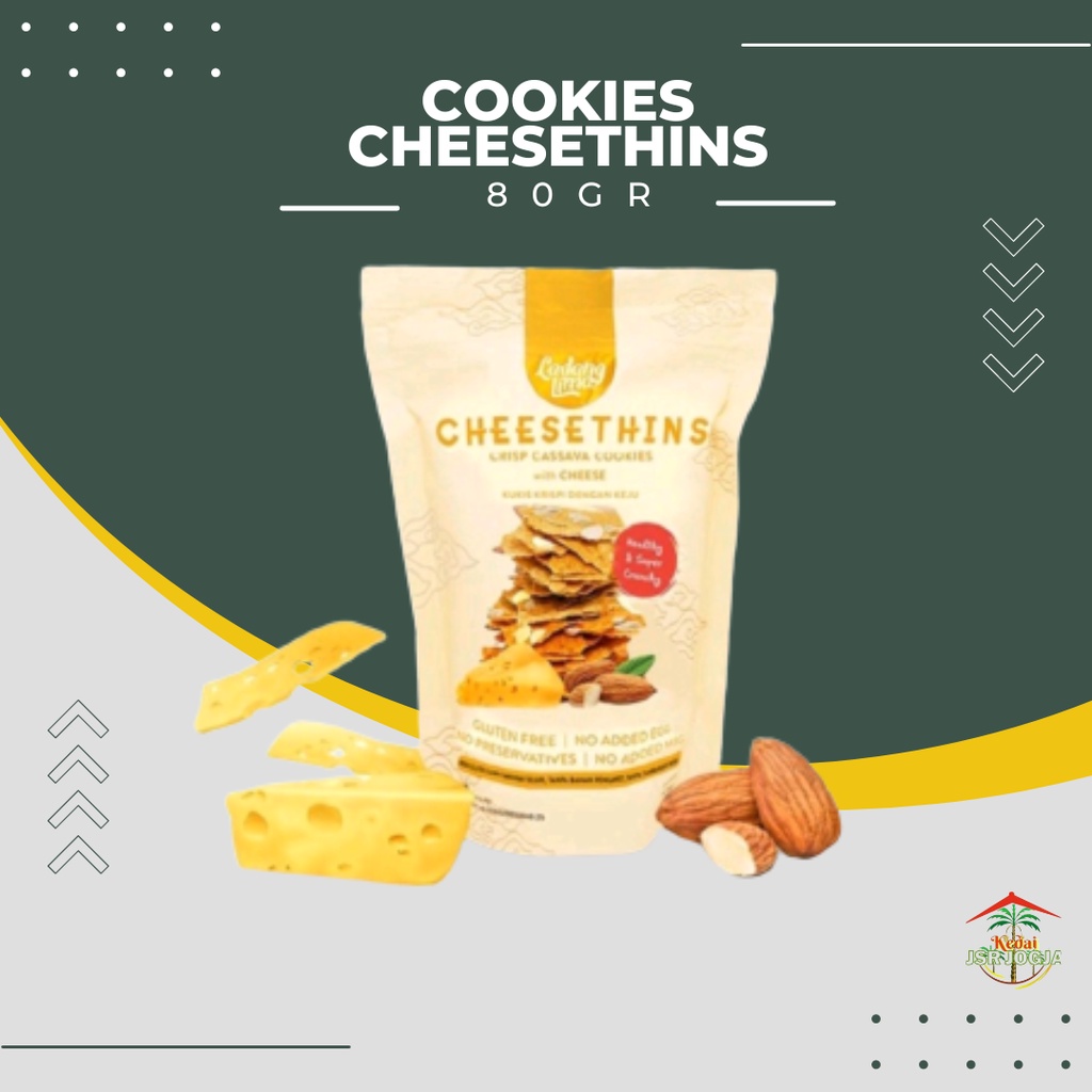 Ladang Lima Cookies Cheesethins 80 gr