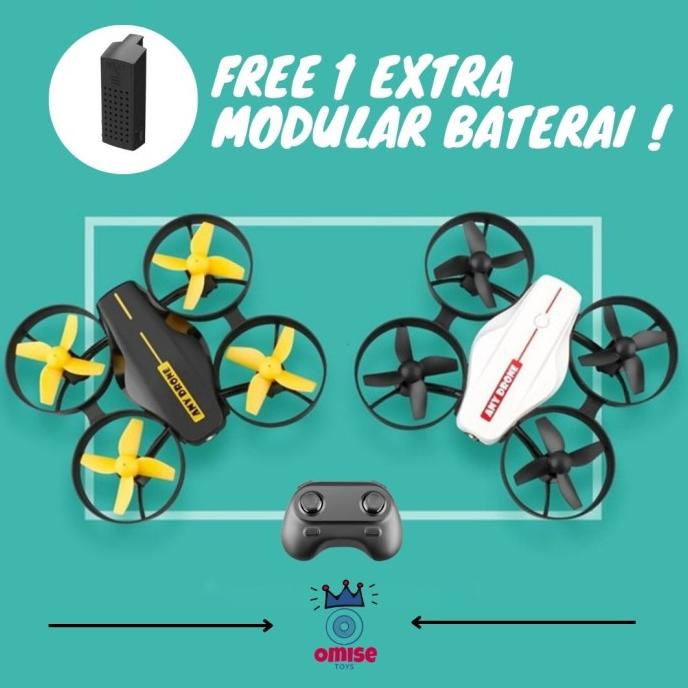 [ Promo ] Mainan Rc Drone Mini Remote Control Racing Balap Quadcopter No Camera - Drone Kamera Dan A