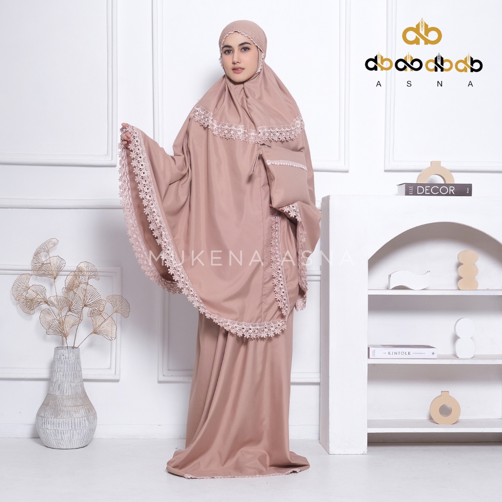 Mukena Dewasa Camila Travelling Katun