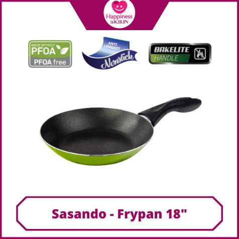 Sale KIRIN FRYPAN |SASANDO|18|TEFLON CLASSIC|1.9MM /PERALATAN MASAK SET/PANCI PRESTO/PANCI SET/WAJAN