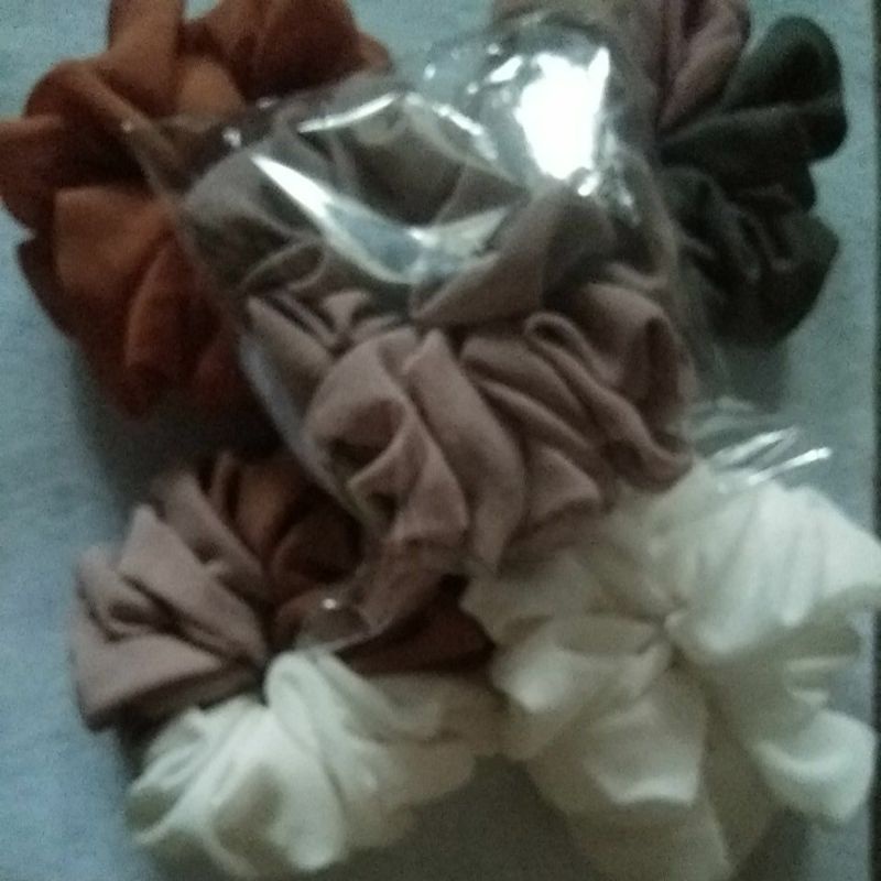 Scrunchie ikat rambut polos