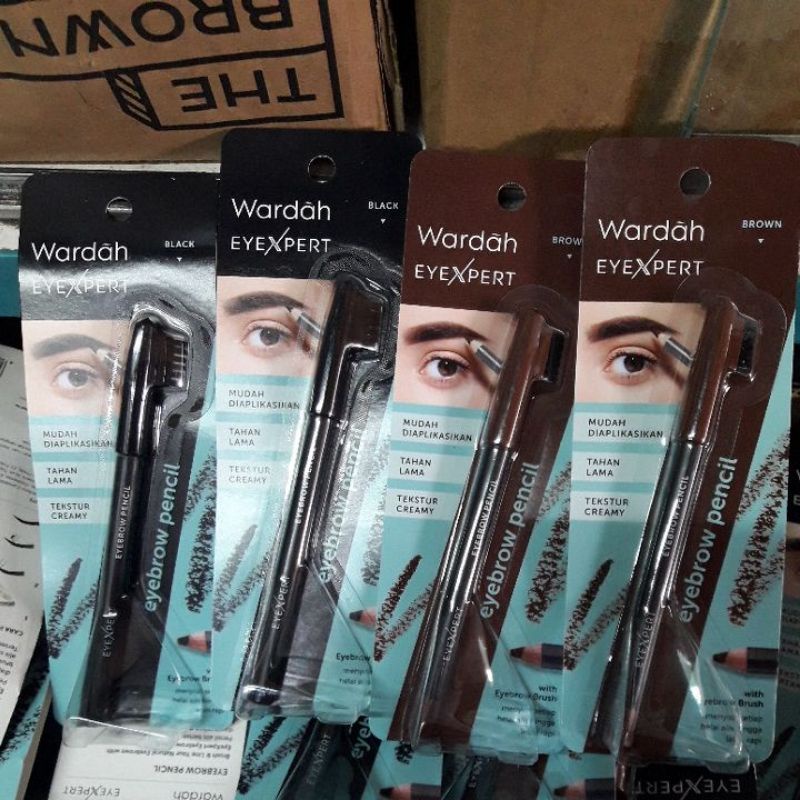 Wardah Eyebrow Pensil / wardah Pensil Alis Original 100%