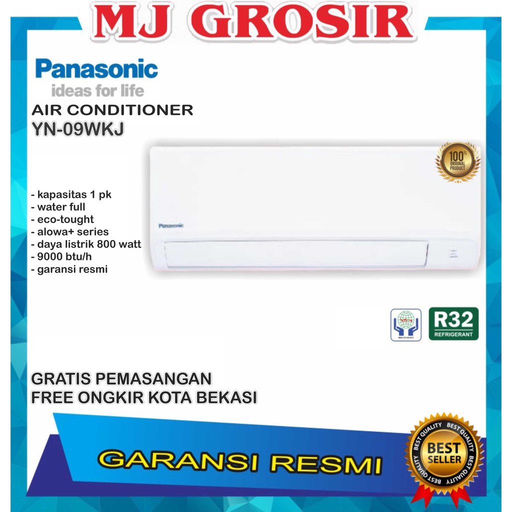 PANASONIC CS YN 9 WKJ 1 PK + PASANG R32 ECO TOUGH STANDART