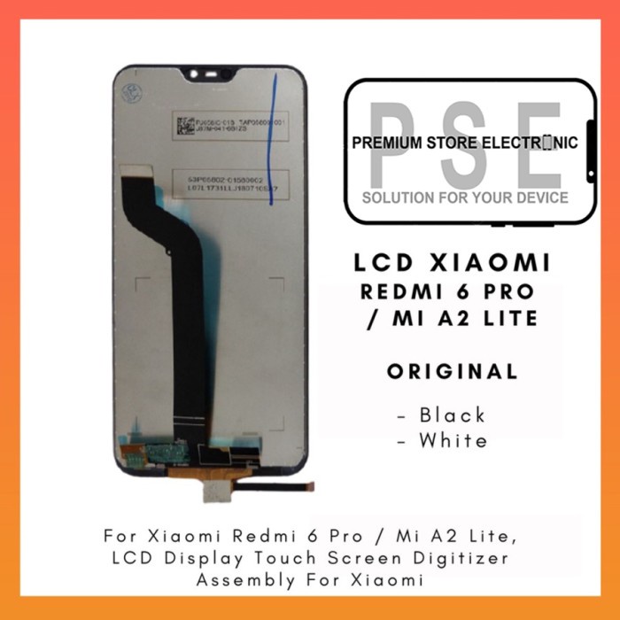 Premium LCD Xiaomi Redmi 6 Pro / Mi A2 Lite Universal Touchscreen ORIGINAL