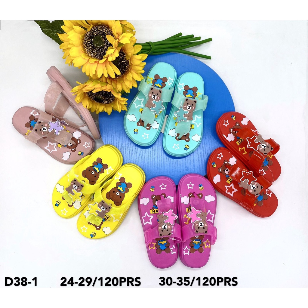 Sandal Anak Breslin Capit Sandal bear sandal karet ringan anti air