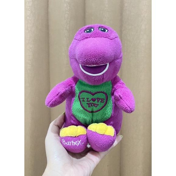 Boneka Karakter Barney Size 27cm Original / Boneka Barney / Boneka Barney Original / Boneka Karakter