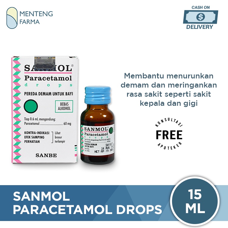 Sanmol Paracetamol Drops (Sanmol Paracetamol Tetes)