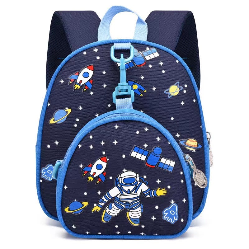 Skoola Tas Anak Laki Laki PAUD Ransel Selempang 2 in 1 Astronot - Ooni