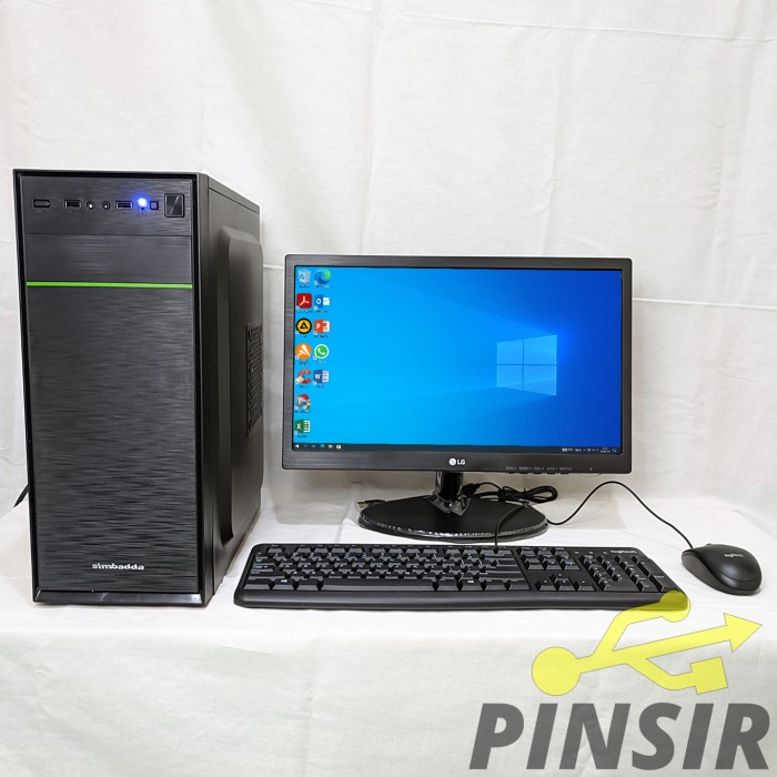 Rakitan Komputer Pc Rakitan Untuk Office / Admin Core I5 Lengkap Siap Pakai