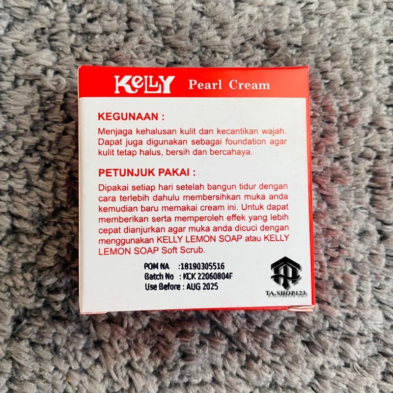 Kelly Pearl Cream 5gr Original