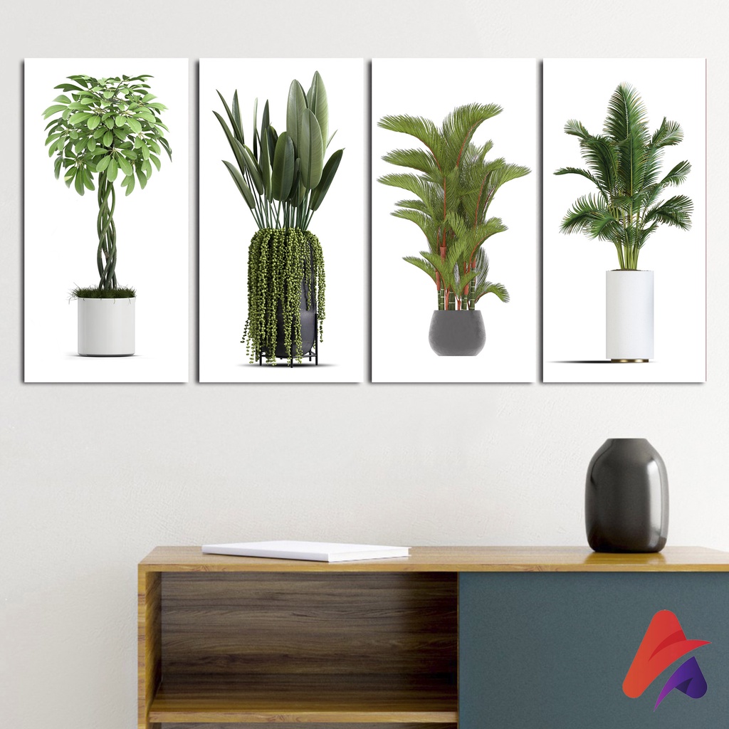 HIASAN DINDING TROPICAL TROPIKAL (15X30 CM)DEKORASI KAMAR PAJANGAN WALL DECOR DEKORASI DINDING BUNGA ESTETIK KAYU MINIMALIS