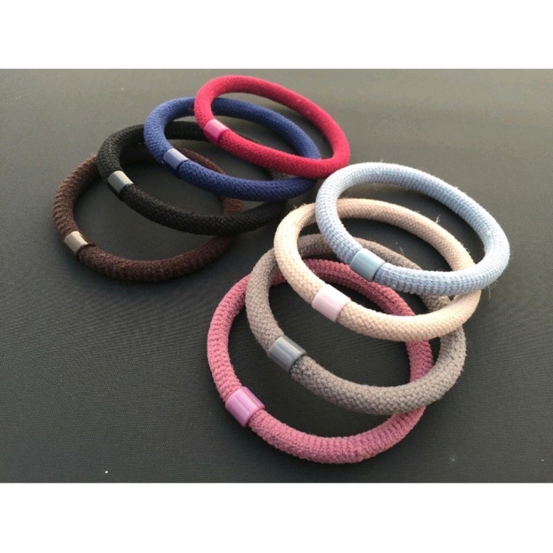 IKAT RAMBUT KOREA POLOS TEBAL/KARET RAMBUT MURAH/KUNCIRAN RAMBUT