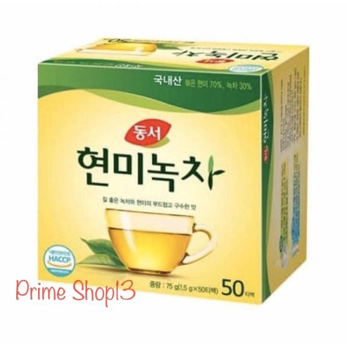 

[COD] Dongsuh Brown Rice and Green Tea 50bags - Seduhan Teh Hijau Korea [COD]