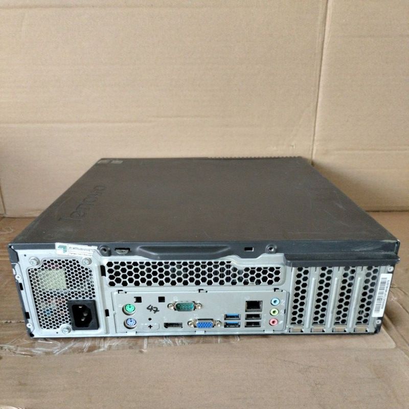Pc desktop Lenovo core i7 gen 4 ram 8gb ssd 120gb hdd 500gb siap pakai