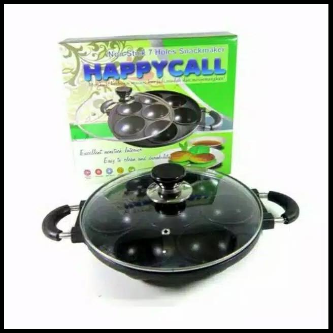 Cetakan Kue Serabi /Surabi / Apem 7 Lubang Cekung Happy Call
