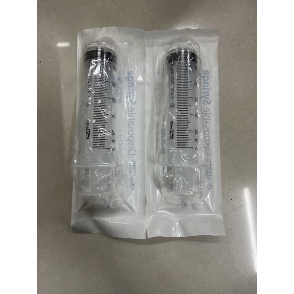 Spuit 50cc Eccentric Tip Syringe Suntikan 50 cc Lubang Samping Suntikan Tinta