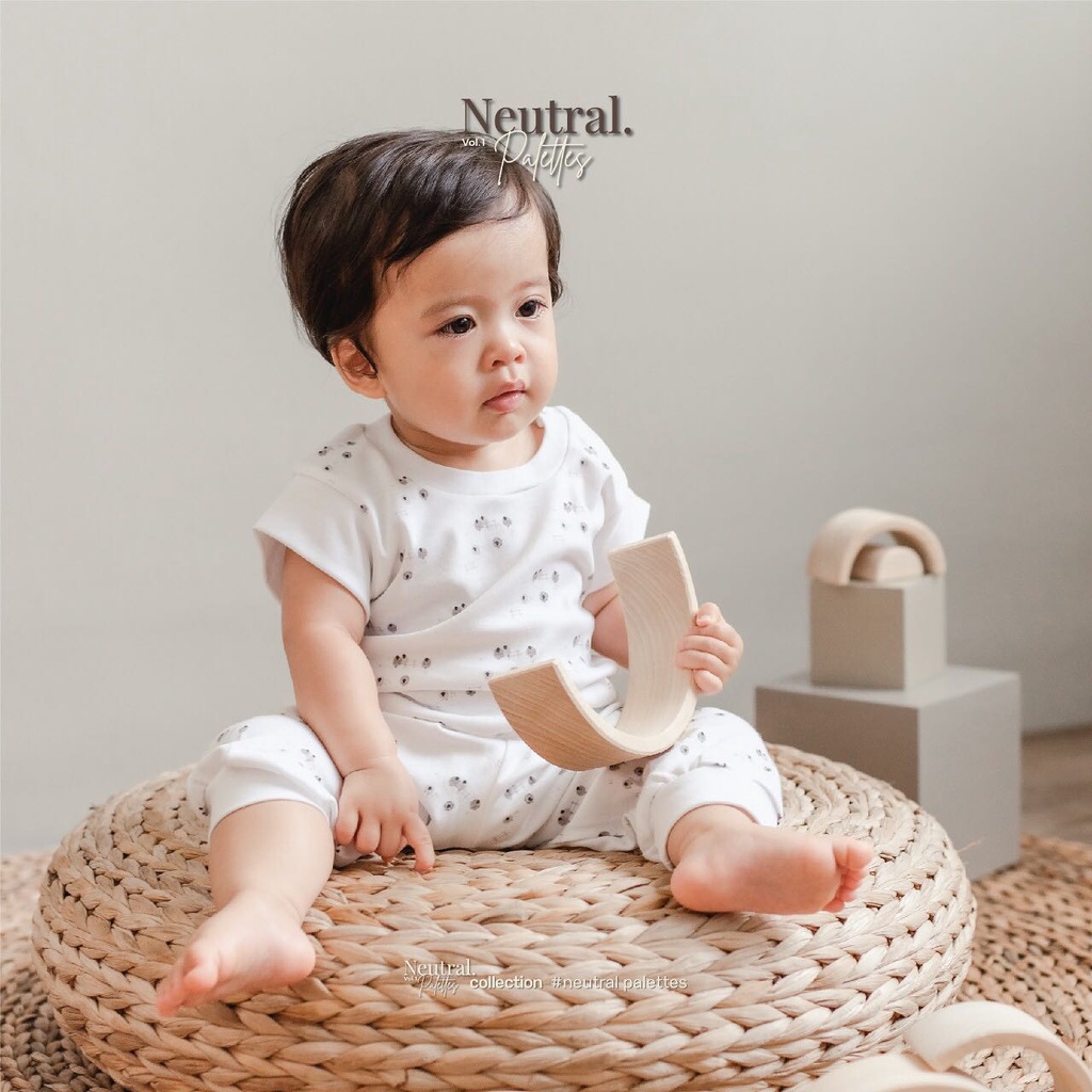 Kiki Pup - Stali Long Set / Setelan Anak Unisex