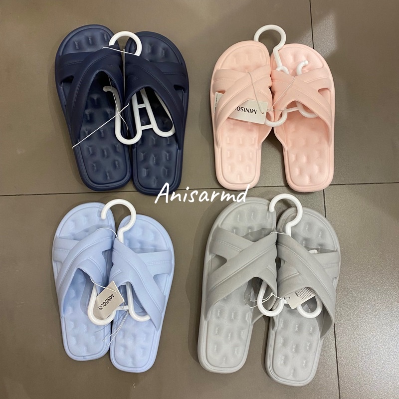 sandal selop miniso / sandal miniso / sandal cewek miniso / sandal cowok miniso