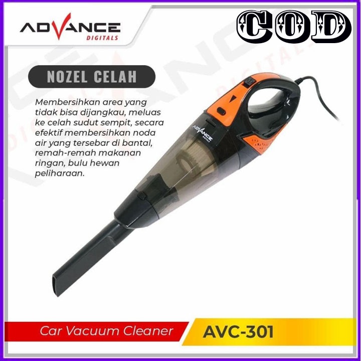 PROMO Vacuum Cleaner Advance AVC301 Penyedot Debu Multi Fungsi BERGARANSI RESMI MANTAP