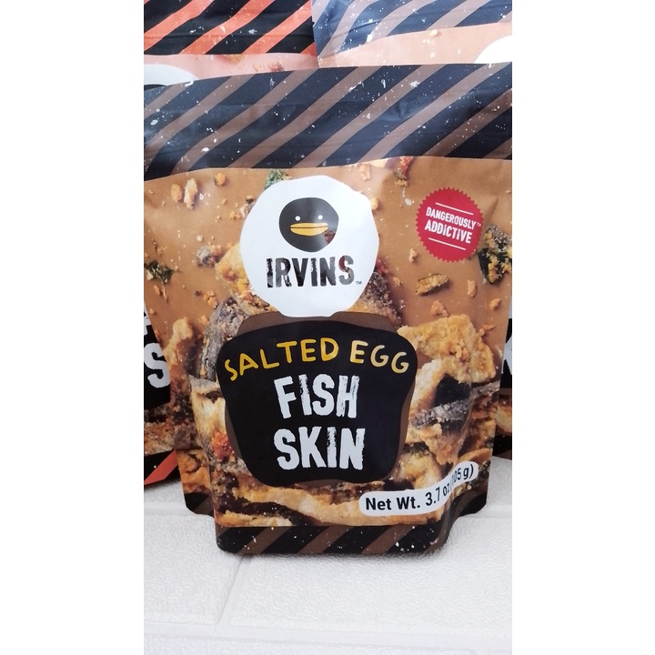 Irvins Fish Skin Salted egg Small